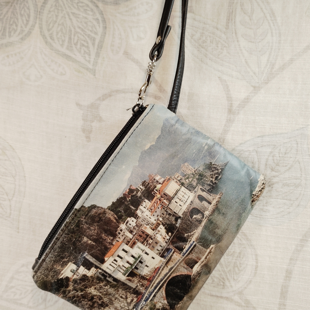 Nancy Lucia Scenic Print Wristlet Clutch in Multicolor - Picture 3 of 5